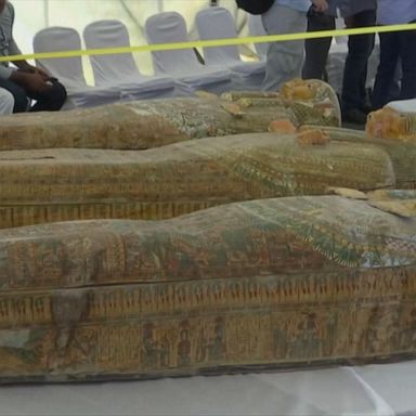 VIDEO: 30 ancient coffins discovered in Luxor