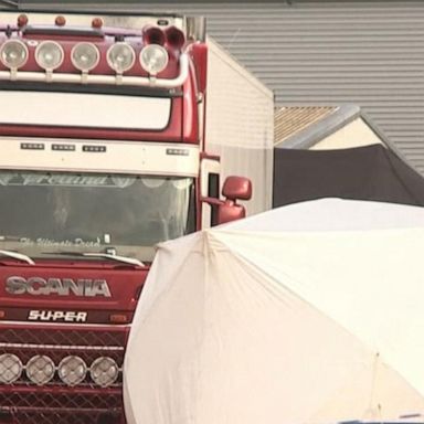 VIDEO: 39 bodies found in truck in England