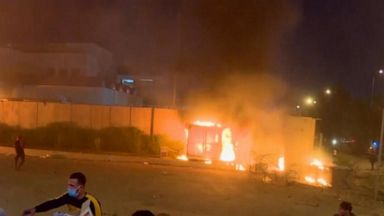 religion VIDEO: Across the Pond: Iraqi protesters storm Iranian consulate