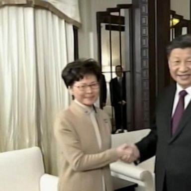 VIDEO: Across the Pond: Hong Kong’s embattled leader meets with Chinese president amid protests