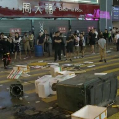 VIDEO: Across the Pond: Hong Kong police shoot protester