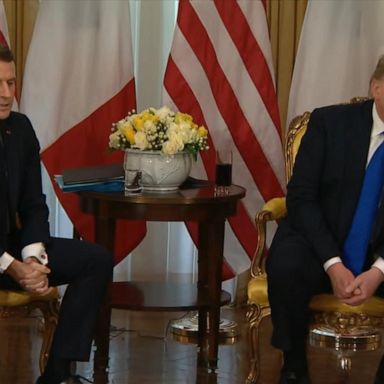 VIDEO: Trump attacks Macron at NATO summit