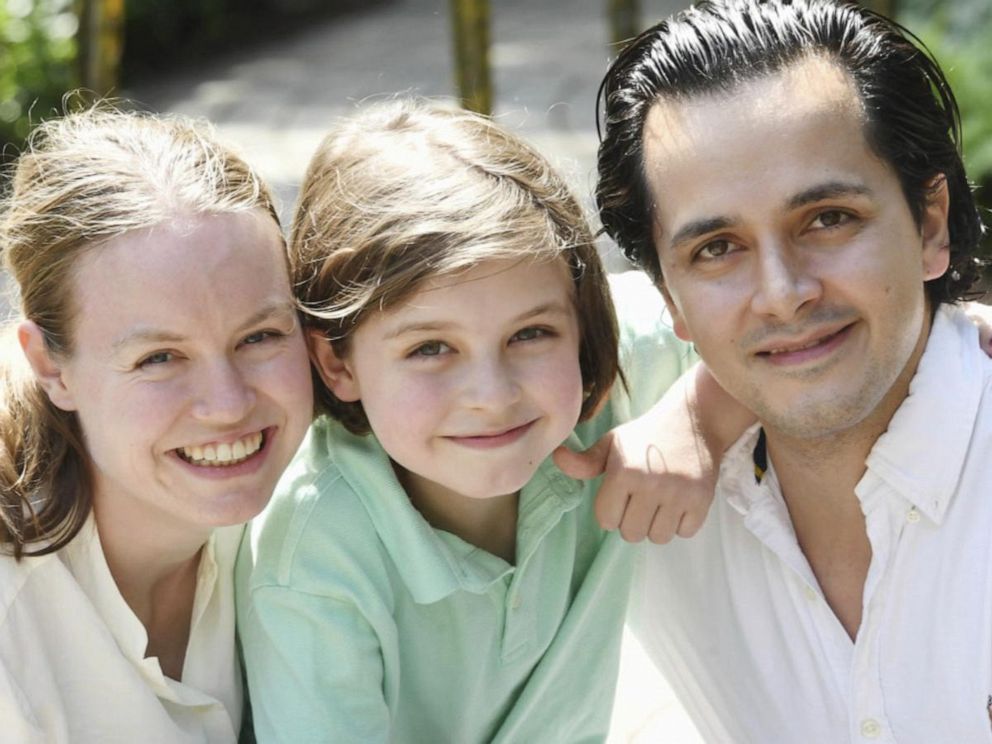 World's second youngest graduate with his parents