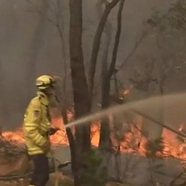 VIDEO: Across The Pond: Thousands flee wildfires in Australia