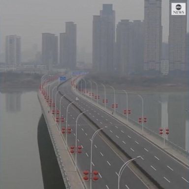 VIDEO: Streets of Wuhan deserted amid outbreak