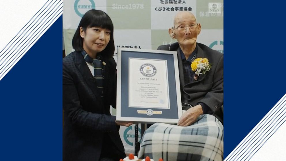 World's oldest man says smiling is his secret to 112 years