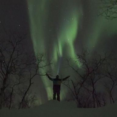 VIDEO: Aurora Borealis dazzles