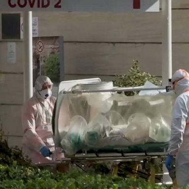 VIDEO: Italy calls for retired, private-sector doctors to help with coronavirus crisis