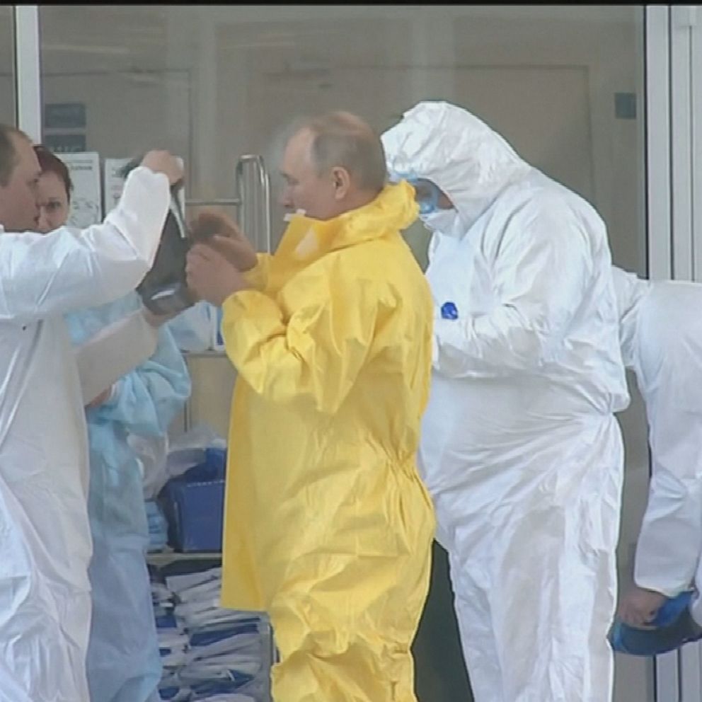 Putin Dons Hazmat Suit As Russia Admits Virus Numbers Likely Far