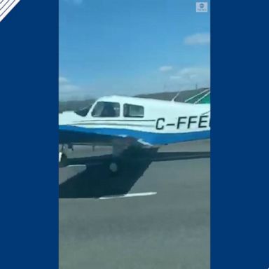 According to the Canadian Broadcasting Corporation, the pilot called the Quebec City fire department asking for permission to land on the highway.