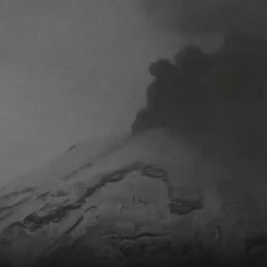 Volcano explodes in Mexico