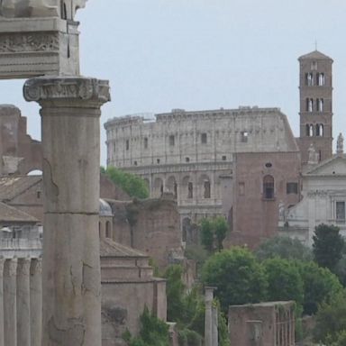 Visitors return to museums in Rome.