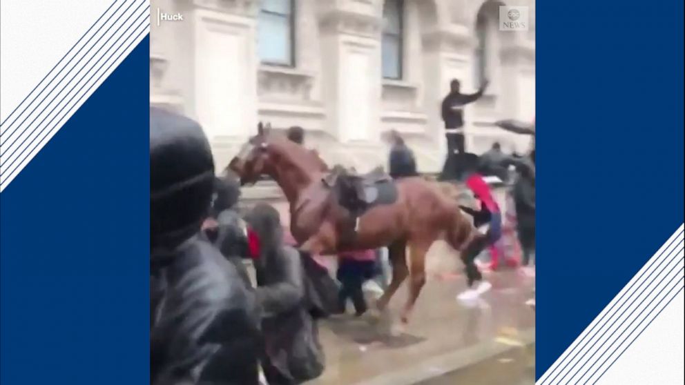 protest-in-london-turns-violent-after-loose-police-horse-runs-into