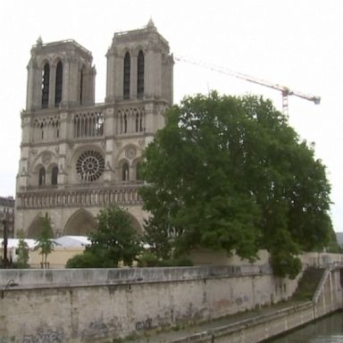 Scaffolding that was damaged in a massive fire in April 2019 will be removed in order to prevent further damage to the cathedral.