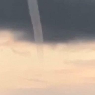 VIDEO: Huge waterspout caught on camera over French beach