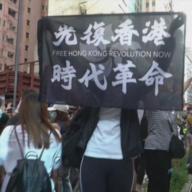 VIDEO: Hong Kong clashes over new security law