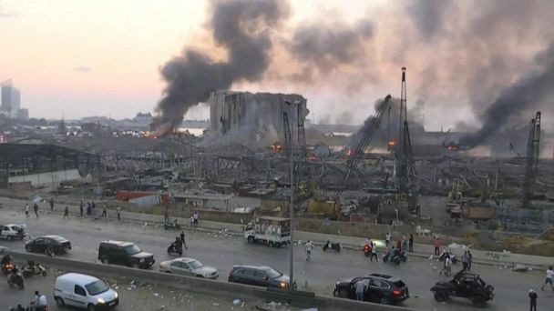 Lebanon Explosion Today Images 96