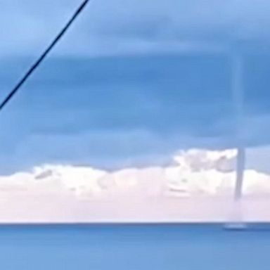 The waterspout was seen off the coast of Bulli.