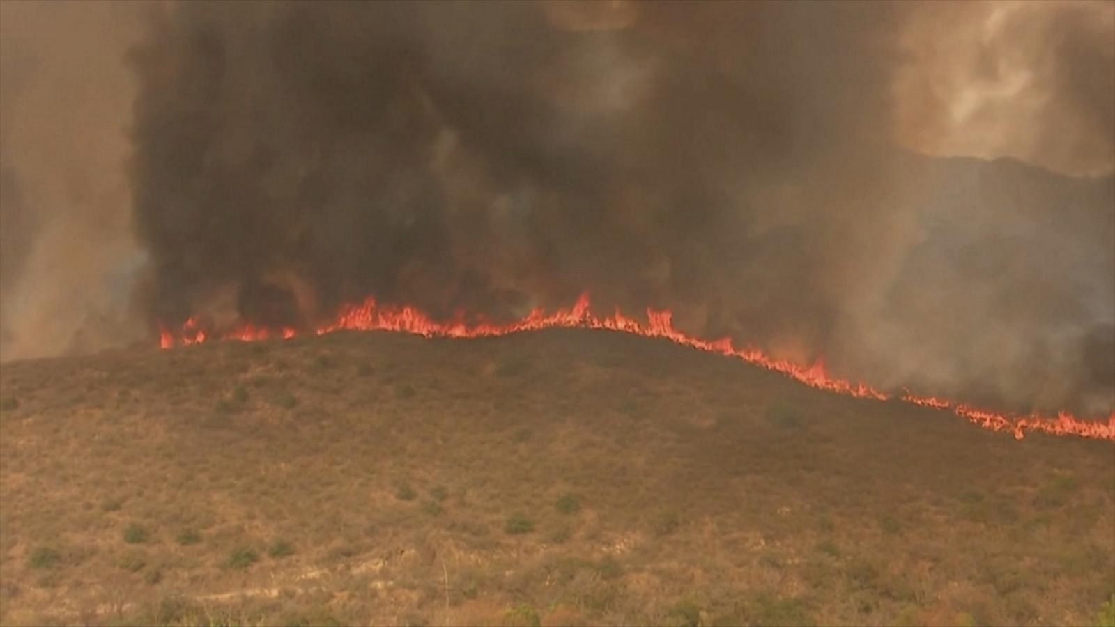 Drone Footage Captures Wildfires Sweeping Across Central Argentina   200925 Abc Social Fires HpMain 16x9 1600 