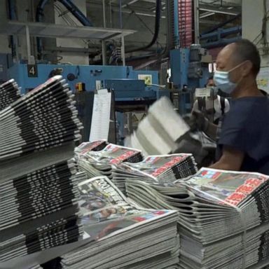 VIDEO: Inside Hong Kong’s Apple Daily newspaper as China clamps down on press freedom