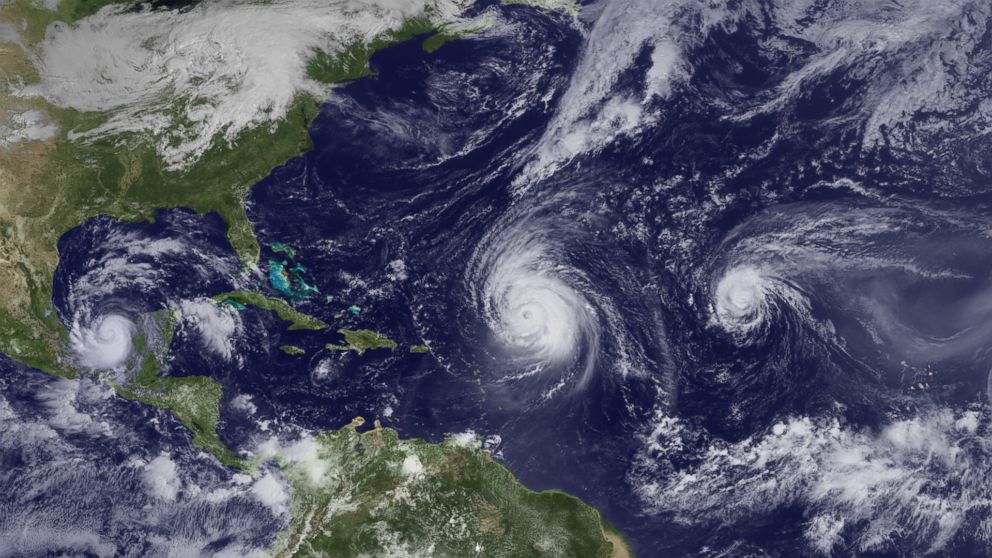 PHOTO: In 2010, three hurricanes churned in the Atlantic Basin, including Hurricane Igor, which struck Bermuda as a Category 1 storm and then later the Canadian island of Newfoundland as a tropical cyclone, according to the National Hurricane Center.