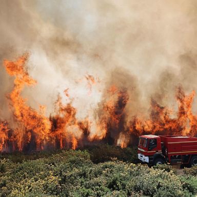 VIDEO: Fires, Capitol Hill, and COVID memorial: World in Photos, Nov. 9