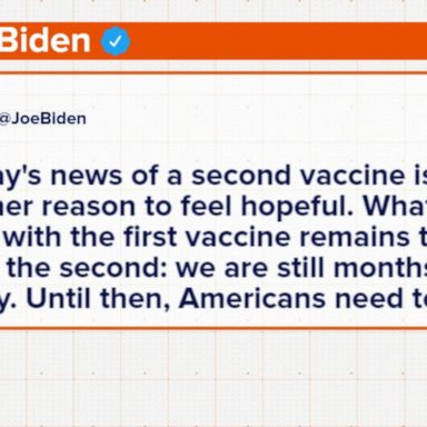 VIDEO: ABC News Live Update: Moderna has announced its vaccine could be 95% effective.