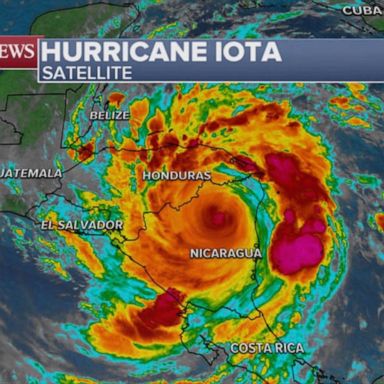 VIDEO: Hurricane Iota slams Central America as Category 4 storm