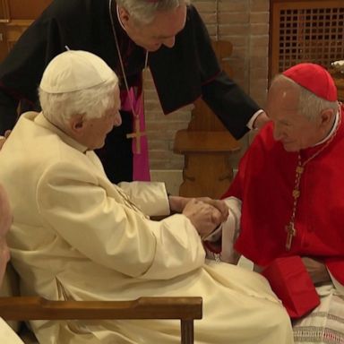 Pope Emeritus Benedict XVI has been living in a house in the Vatican Gardens since retiring in 2013.