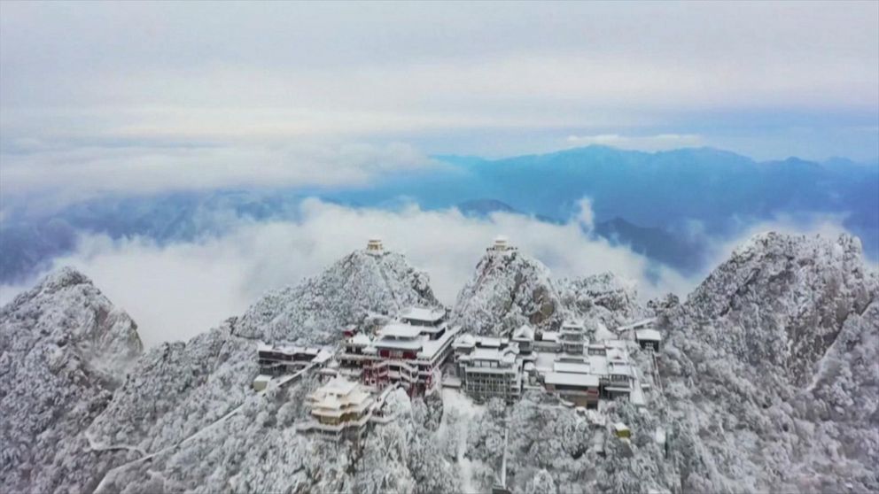 Snow Creates Winter Wonderland In China Video - Abc News