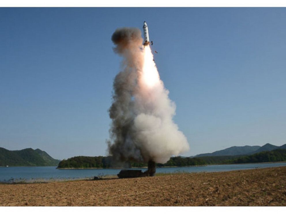 PHOTO: North Korea test fired an intermediate-range ballistic missile on May 22, 2017 according to state media.