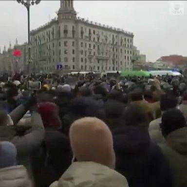 Thousands of people took the streets across Russia, demanding the release of Russian opposition leader Alexey Navalny, who was jailed upon returning to Moscow after his nerve agent poisoning.