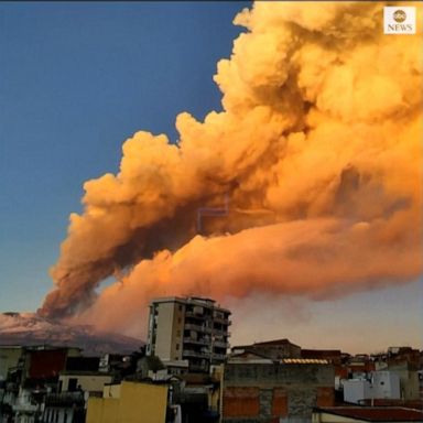 VIDEO: Mount Etna spews smoke and lava after eruption 