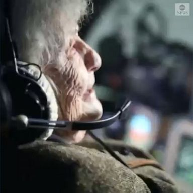 A 99-year-old woman and World War II vet dubbed "Iron Granny" served as a pilot's flight navigator for an hour and a half, becoming the oldest fighter jet simulator in Russia.