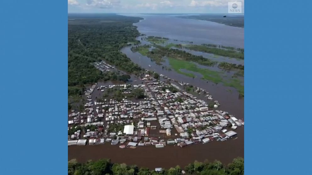 Video Drone Footage Shows Devastating Flooding In Brazil - ABC News