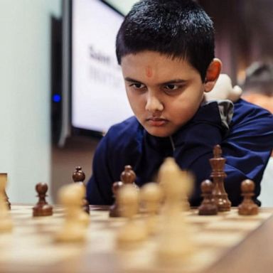 VIDEO: Meet the 12-year-old chess prodigy who is world's youngest grandmaster