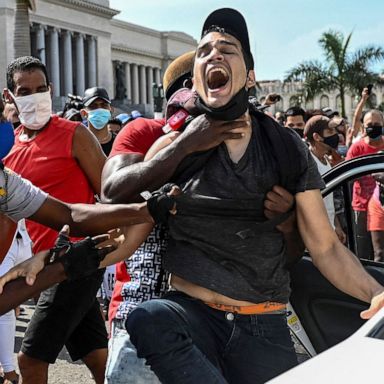 VIDEO: Cuba unrest, Oliva Rodrigo in DC, western wildfires rage: Week in Photos