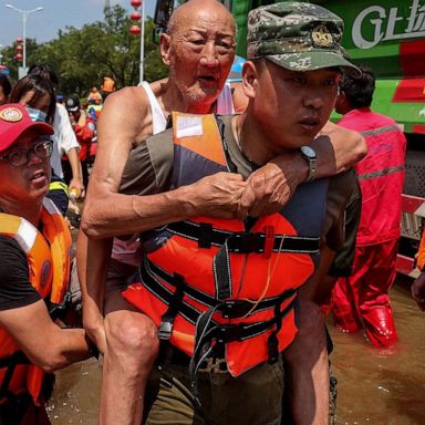 VIDEO: China floods, the Dixie Fire and a Lebanon blast monument: World in Photos, July 27