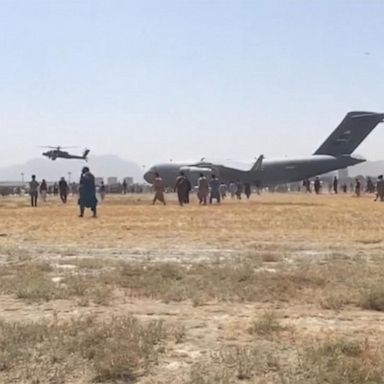 VIDEO: US forces aim to fly 9,000 people out of Afghanistan a day