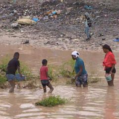 Haiti desperate for help after deadly earthquake, tropical storm