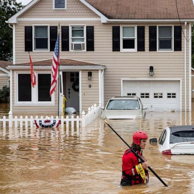 VIDEO: Henri makes landfall, Tennessee flooding, border wall; World in Photos, Aug. 23