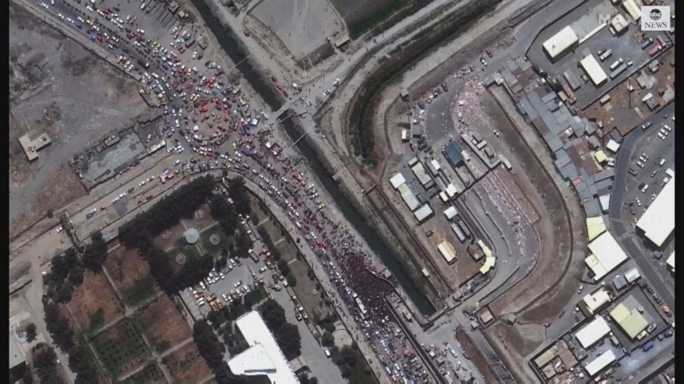 Video Satellite Images Show Crowds At Kabul Airport ABC News   210824 Abc Social Airport2 HpMain 16x9 992 