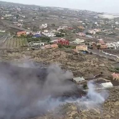 VIDEO: Thousands evacuate following volcanic eruption 