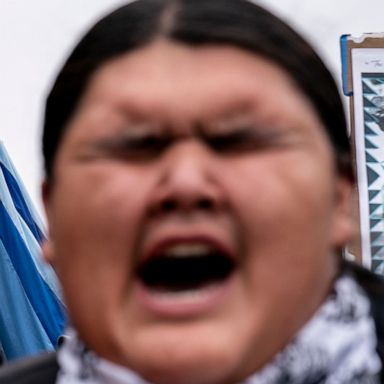 VIDEO: Indigenous activists in D.C., Michigan rally, a German maze: Week in Photos, Oct. 15