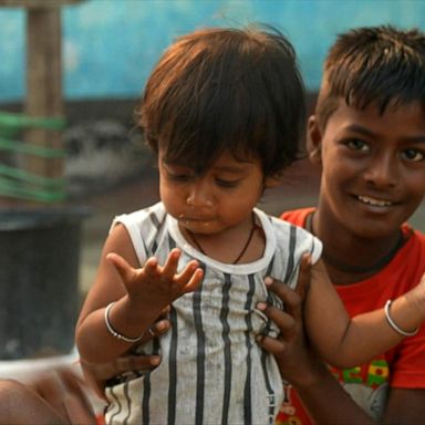 VIDEO: Children breath in toxic fumes in India as climate crisis worsens