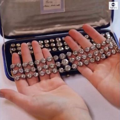 A pair of diamond bracelets that once belonged to the Queen of France Marie Antoinette fetched the equivalent of over $8 million at auction.