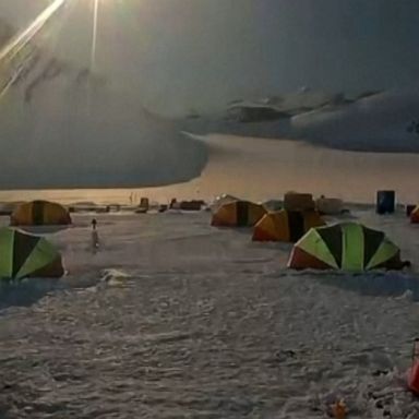 A total solar eclipse plunged Antarctica into momentary darkness.