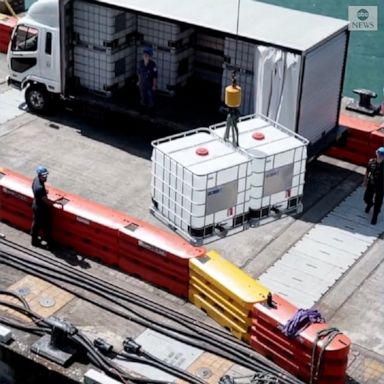 Two New Zealand Royal Navy ships delivered humanitarian aid and disaster relief supplies to Tonga following a strong volcanic eruption on Jan. 15.