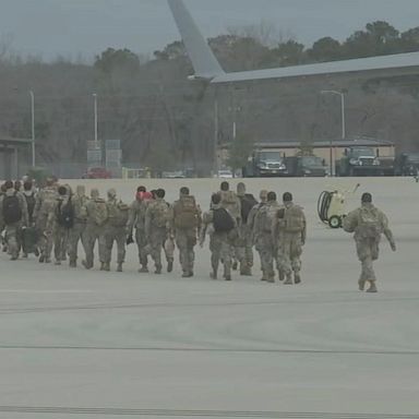 VIDEO: Fort Bragg soldiers among 1st US troops headed to Eastern Europe