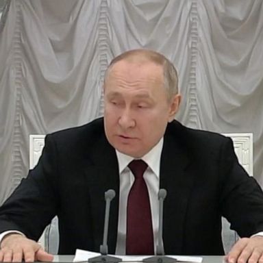 VIDEO: ABC News Live: Russian President Putin addresses escalating tensions with Ukraine